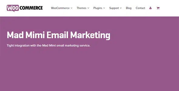 WooCommerce Mad Mimi Email Marketing