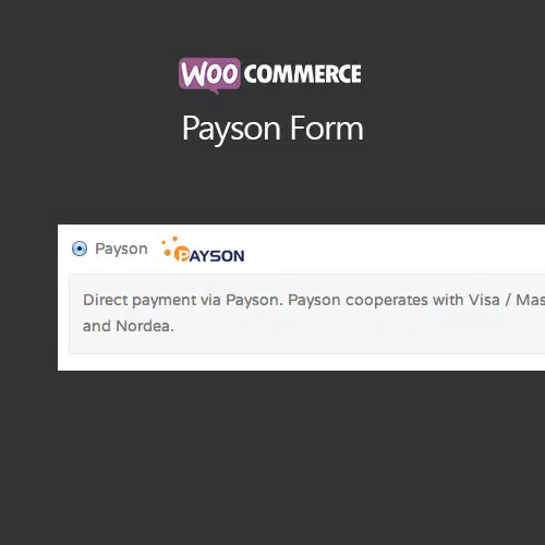WooCommerce Payson Form 1.7.4