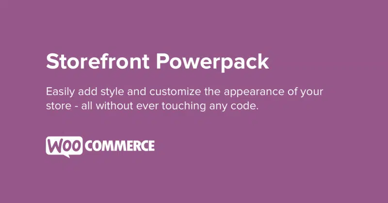 WooCommerce Storefront Powerpack 1.6.1