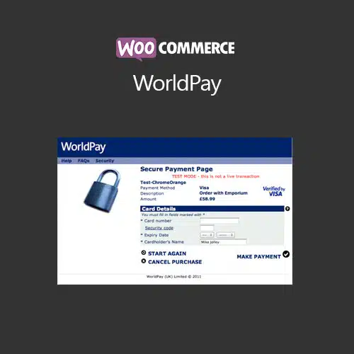 WooCommerce WorldPay 4.1.9