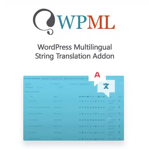WordPress Multilingual String Translation