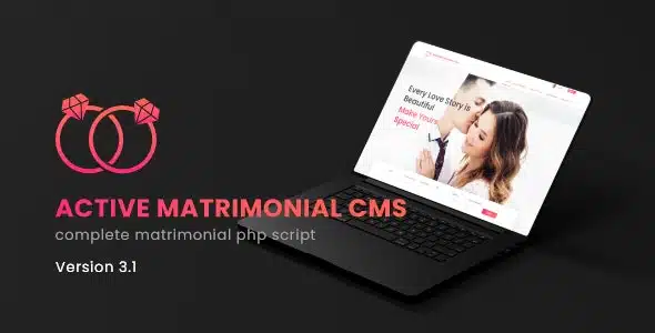 Active Matrimonial CMS 3.1 Nulled
