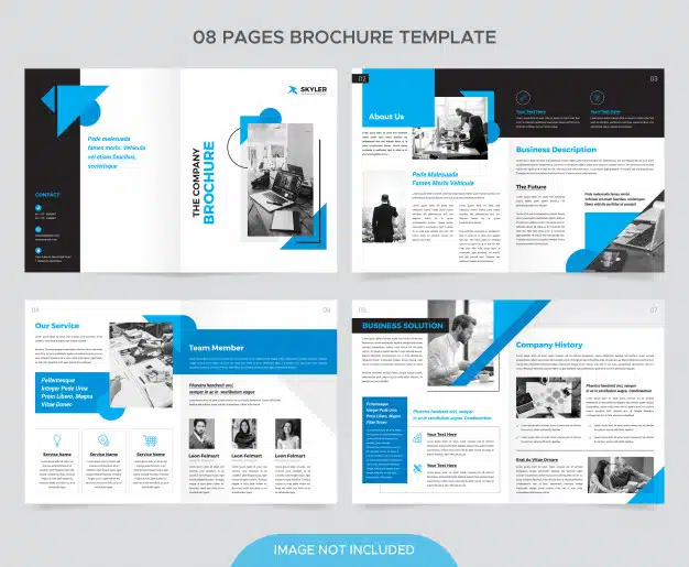 Business brochure template Premium Psd
