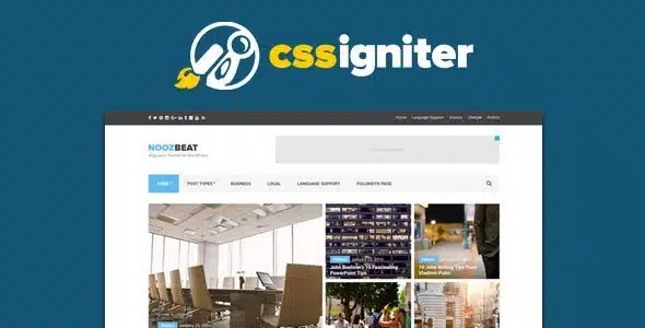 CSSIgniter Mozzy WordPress Theme 1.8.2