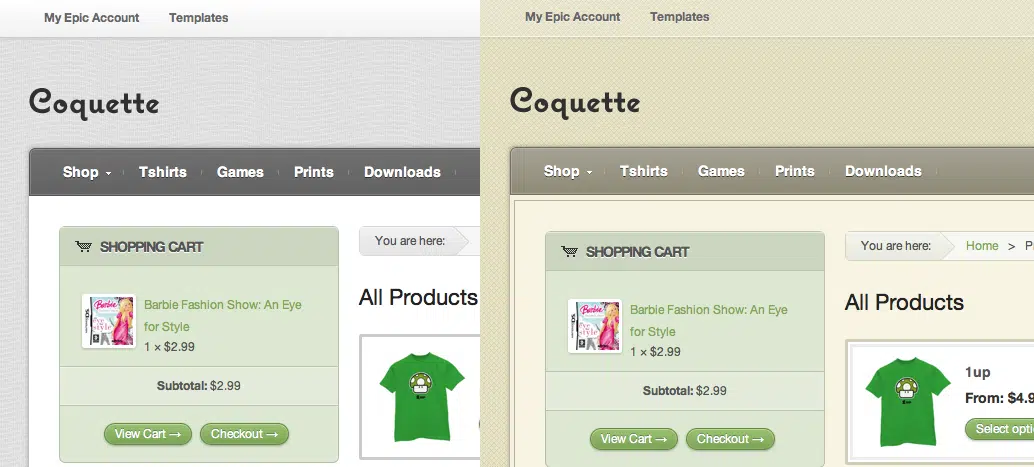 Coquette Premium Theme for WooCommerce