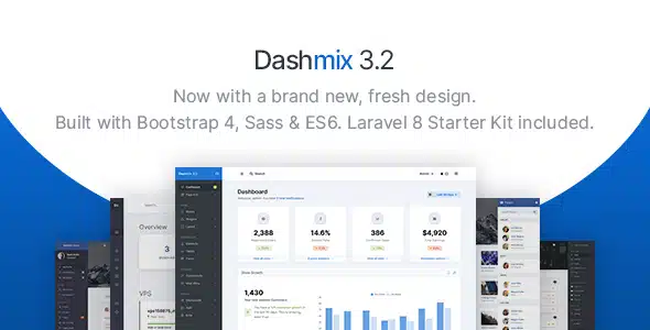 Dashmix - Bootstrap 4 Admin Dashboard Template & Laravel 8 Starter Kit