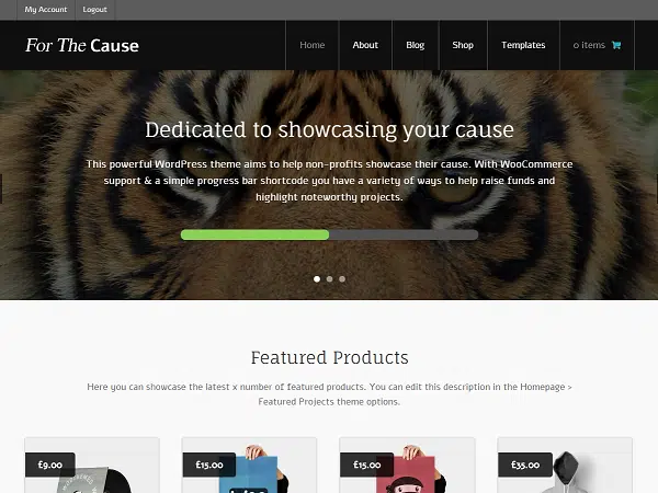For The Cause Themes for WooCommerce