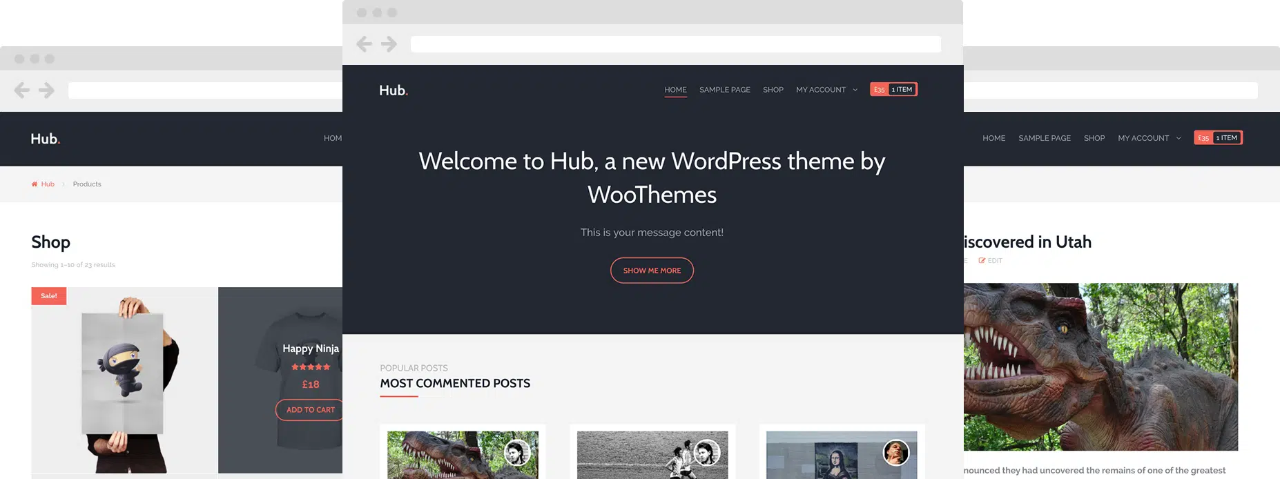 Hub Themes for WooCommerce