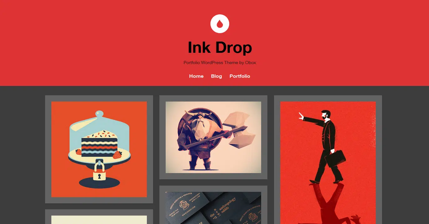 Obox Themes Ink Drop