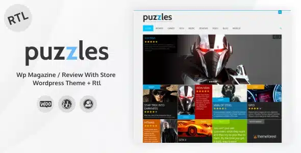 Puzzle WordPress Theme