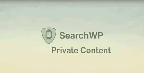 SearchWP PrivateContent