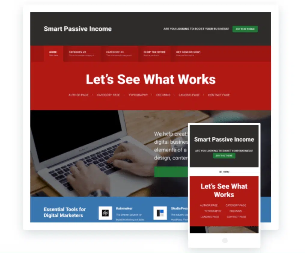 StudioPress Smart Passive Income Pro