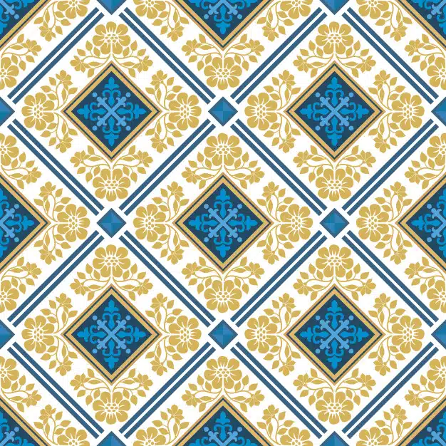 Turkish ornament seamless pattern Premium Vector