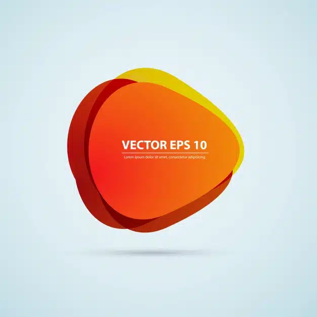 Vector color background abstract circles. Free Vector