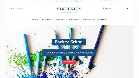 WooThemes Stationery Storefront