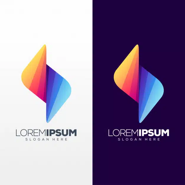 Colorful letter s logo design Premium Vector