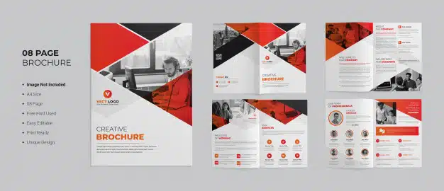 Creative brochure template Premium Psd