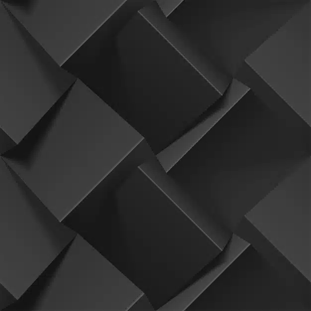 Dark abstract seamless geometric pattern