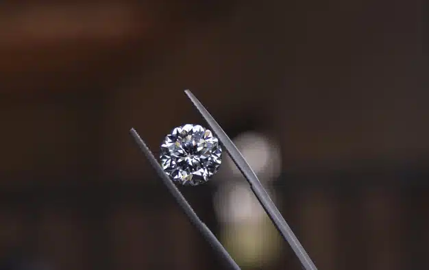 Diamonds are expensive and rare for jewelry making. Premium Photo