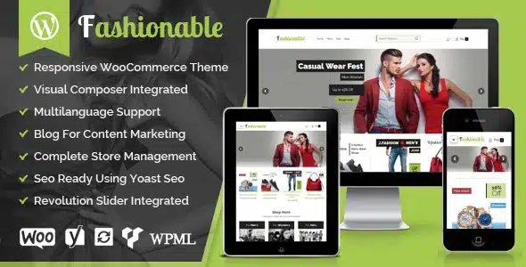 Fashionable Premium Theme for WooCommerce