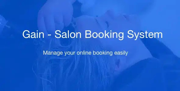 Gain – Salon Booking System