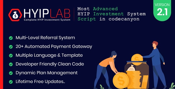 HYIPLAB – Complete HYIP Investment System