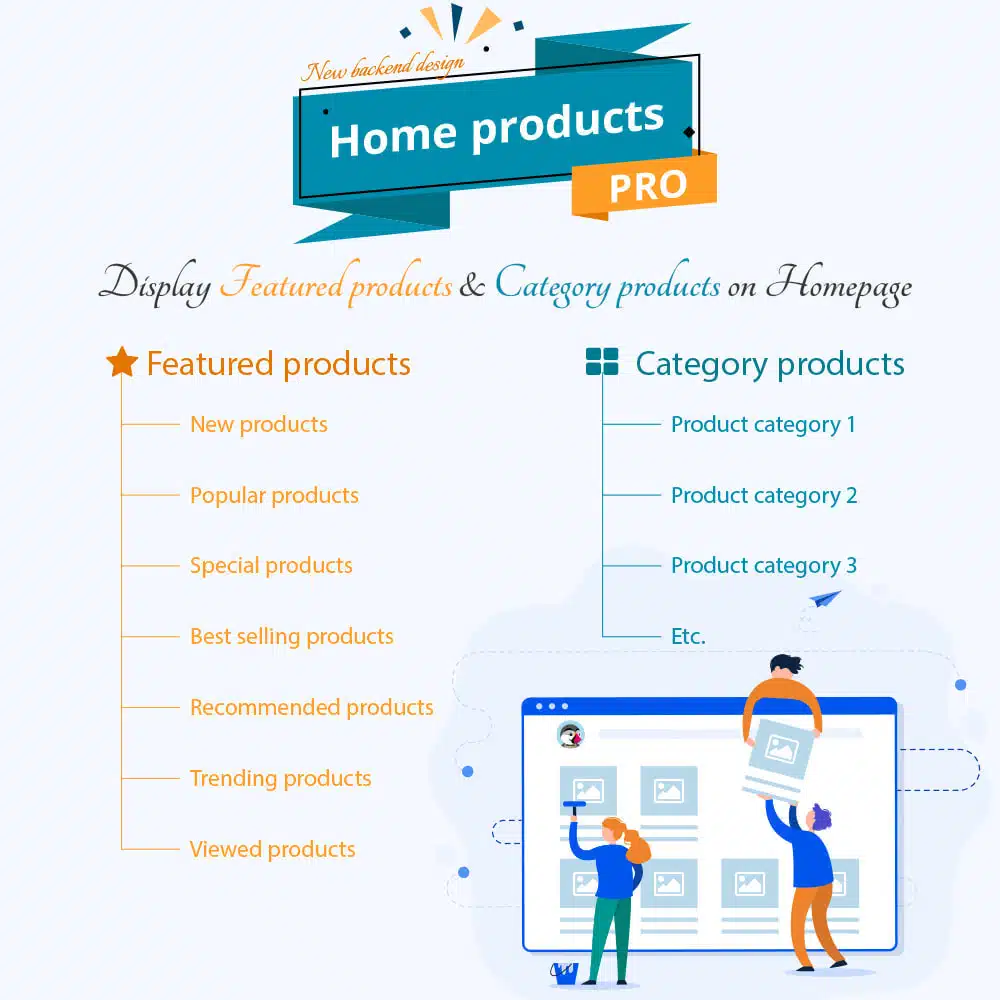 Home Products PRO module