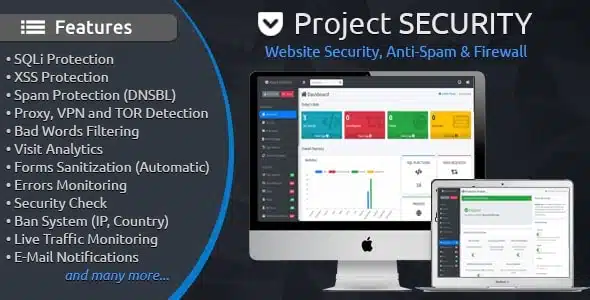 Project-SECURITY-4.3-Website-Security-Anti-Spam-Firewall