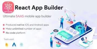 React App Builder - SaaS - Unlimited number of apps