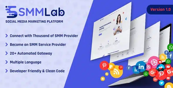SMMLab – Social Media Marketing SMM Platform v1.0.0 Free Download