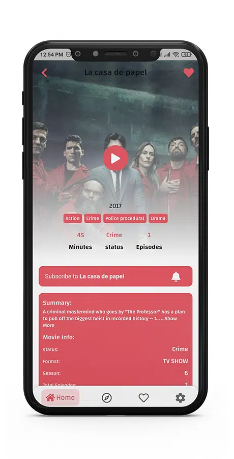 Movies App - Admin panel ( movies & series & tv shows...) Flutter