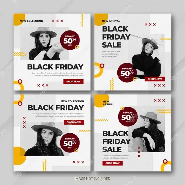 black-friday-campaign-instagram-post-bundle-template_110307-589