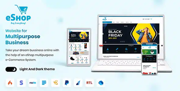 eShop - Ecommerce Store Website