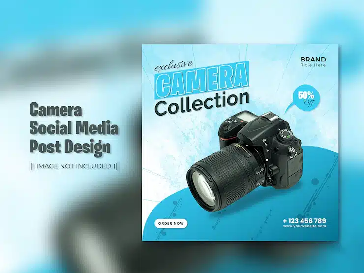 camera-social-media-post-template-design_554938-79