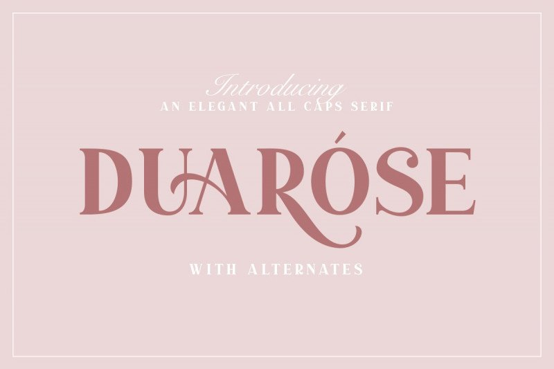 Duarose Font