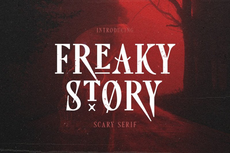 Freaky Story Font