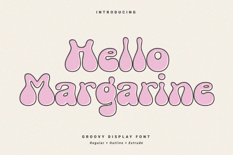 Hello Margarine Font