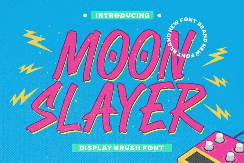 Moon Slayer Font