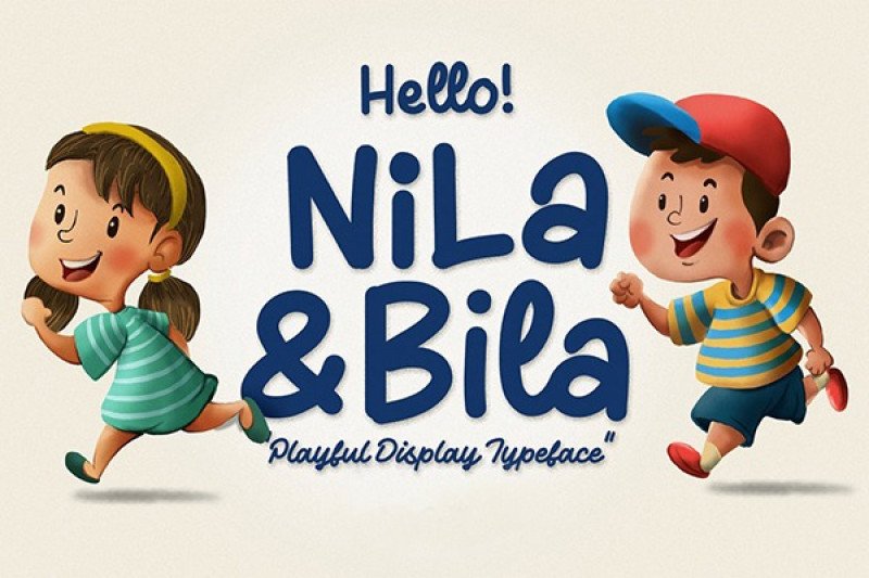 Nila and Bila Font