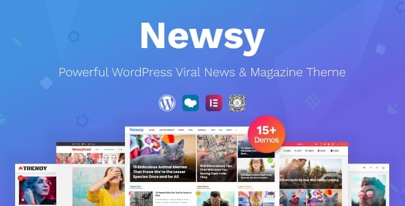 Newsy Viral News & Magazine WordPress Theme