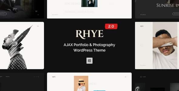 Rhye 3.1.3 – AJAX Portfolio WordPress Theme