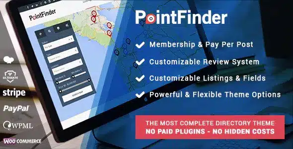 PointFinder – Directory & Listing WordPress Theme